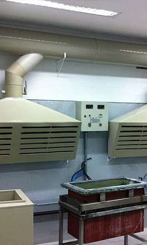 Exaustão industrial Exaustão industrial