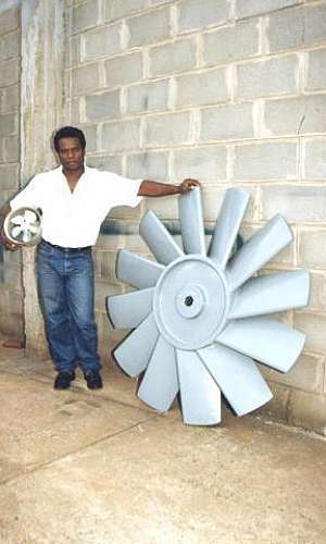 Exaustor axial industrial Exaustor axial industrial