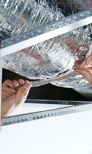 Montagem isolamento térmico Montagem isolamento térmico