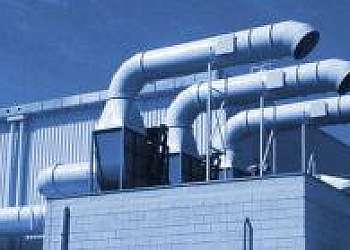 Sistema ventilação industrial