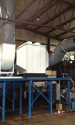 Sistemas de exaustão e ventilação industrial Sistemas de exaustão e ventilação industrial