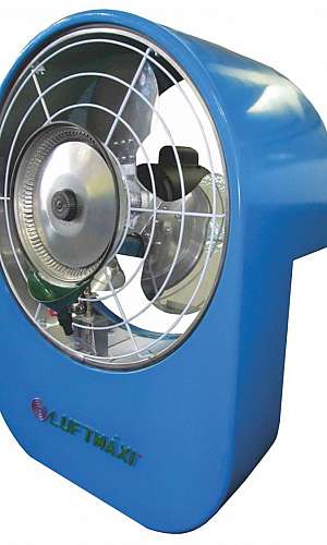 Ventilador industrial com água Ventilador industrial com água